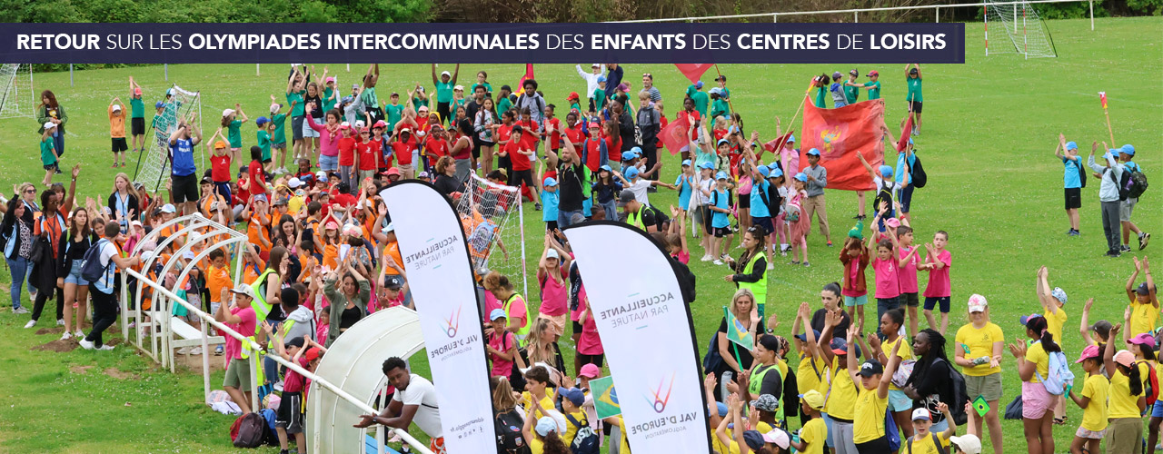 Retour sur les olympiades intercommunales des enfants des centres de loisirs