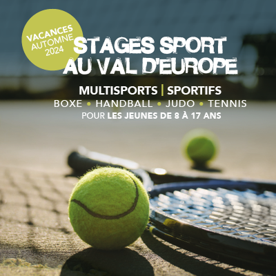 Stages sportifs d'automne au Val d'Europe 2024