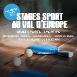 Stages sport hiver au Val d'Europe