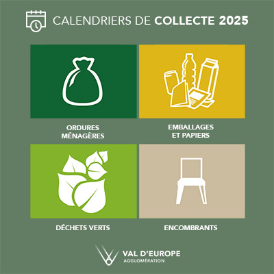 Calendriers de collecte 2025