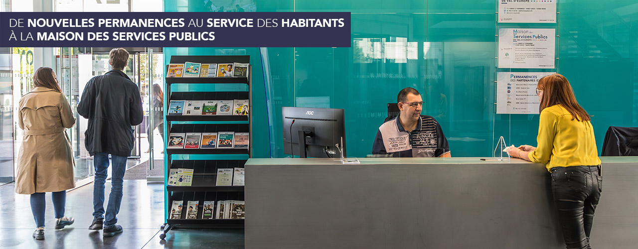 De nouvelles permanences au service des habitants à la Maison des Services Publics